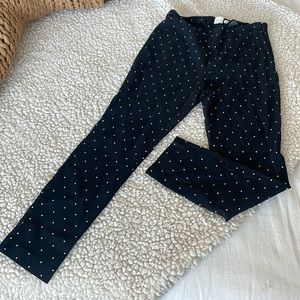 Black Polka Dot Pants